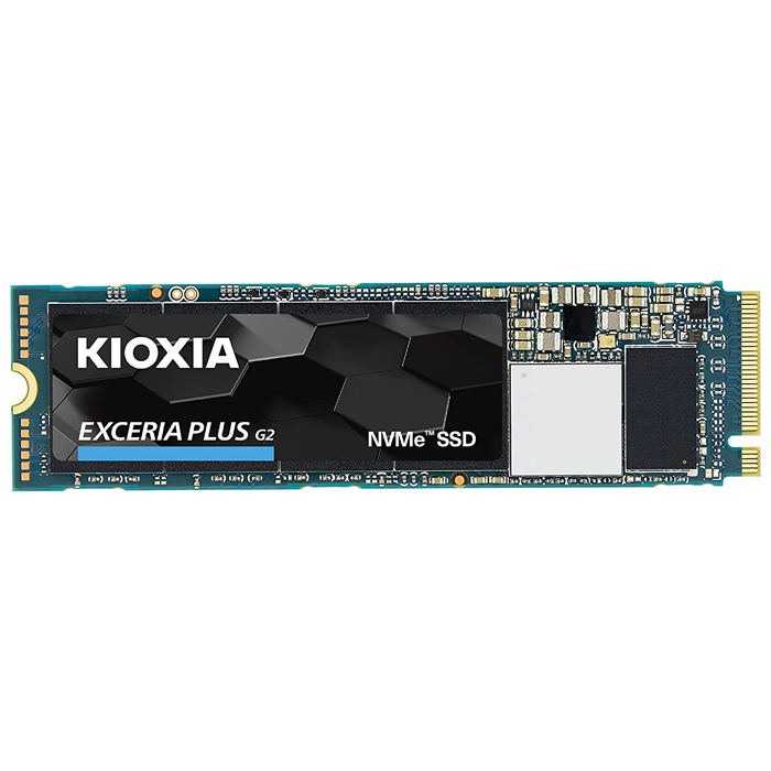 Kioxia Exceria Plus G2 LRD20Z002TG8 2TB 3400/3200MB/s PCIe NVMe M.2 SSD Disk