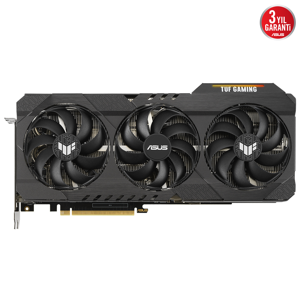ASUS TUF Gaming GeForce RTX 3060 Ti OC TUF-RTX3060TI-O8GD6X-GAMING 8GB GDDR6X 256Bit DX12 Gaming (Oyuncu) Ekran Kartı