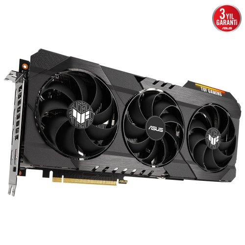 ASUS TUF Gaming GeForce RTX 3060 Ti OC TUF-RTX3060TI-O8GD6X-GAMING 8GB GDDR6X 256Bit DX12 Gaming (Oyuncu) Ekran Kartı