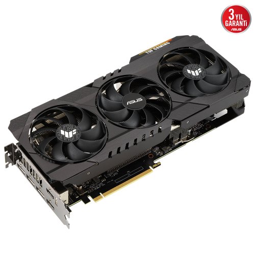 Asus TUF Gaming GeForce RTX 3060 Ti OC TUF-RTX3060TI-O8GD6X-GAMING 8GB GDDR6X 256Bit DX12 Gaming (Oyuncu) Ekran Kartı