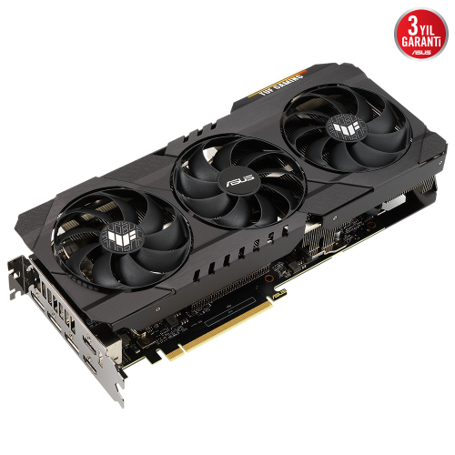 ASUS TUF Gaming GeForce RTX 3060 Ti OC TUF-RTX3060TI-O8GD6X-GAMING 8GB GDDR6X 256Bit DX12 Gaming (Oyuncu) Ekran Kartı