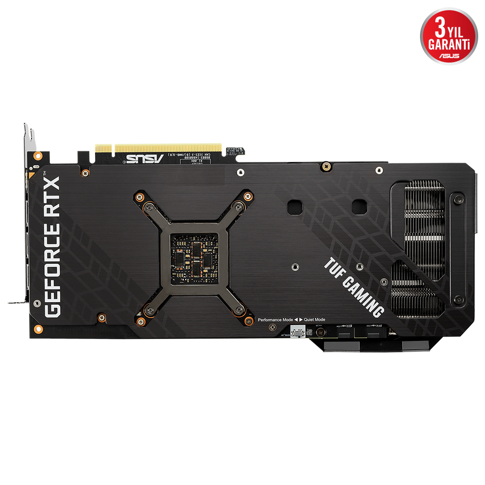 ASUS TUF Gaming GeForce RTX 3060 Ti OC TUF-RTX3060TI-O8GD6X-GAMING 8GB GDDR6X 256Bit DX12 Gaming (Oyuncu) Ekran Kartı