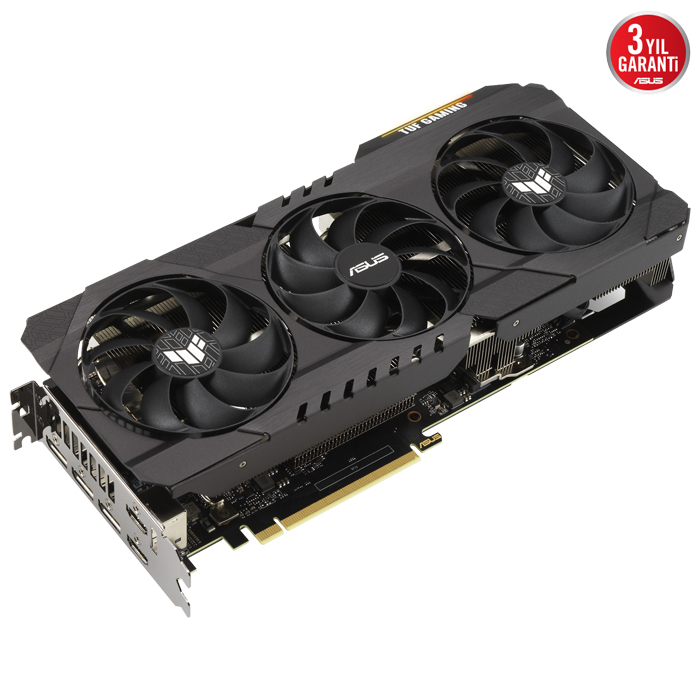 ASUS TUF Gaming GeForce RTX 3070 Ti V2 OC TUF-RTX3070TI-O8G-V2-GAMING 8GB GDDR6X 256Bit DX12 Gaming (Oyuncu) Ekran Kartı