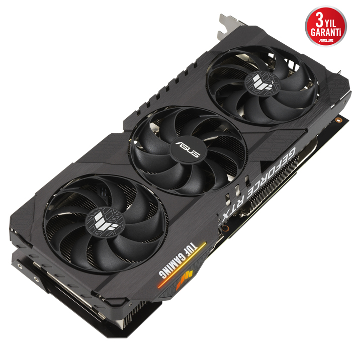 ASUS TUF Gaming GeForce RTX 3070 Ti V2 OC TUF-RTX3070TI-O8G-V2-GAMING 8GB GDDR6X 256Bit DX12 Gaming (Oyuncu) Ekran Kartı