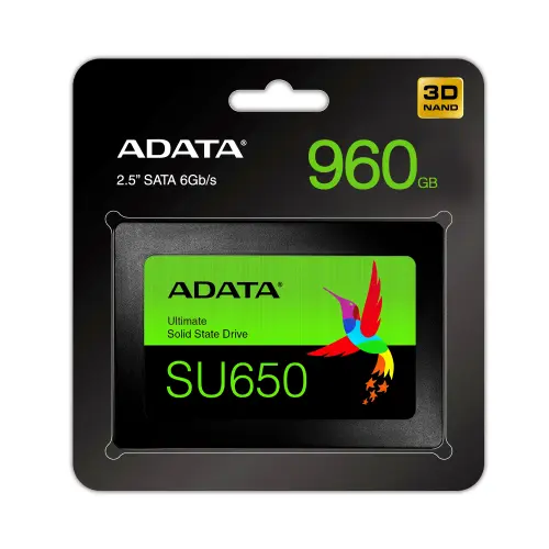 Adata SU650 256GB 520MB-450MB/s SATA3 SSD Disk -  ASU650SS-256GT-R