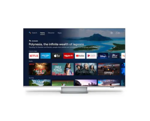 Philips 55PUS8807 55″ 139 Ekran 4K Ultra HD Uydu Alıcılı Android Smart LED TV