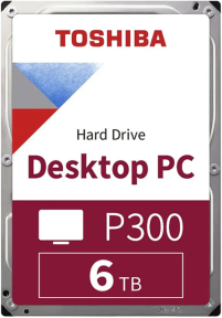 Toshiba P300 HDWD260EZSTA 6TB 5400Rpm 128MB 3.5” SATA 3 Harddisk