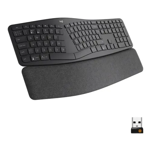 Logitech K860 Ergo 920-010109 TR Q Kablosuz Siyah Klavye 