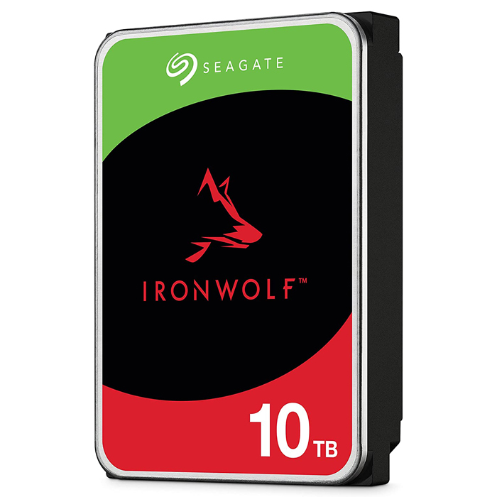 Seagate IronWolf ST10000VN000 10TB 7200RPM 256MB 210MB/s 3.5” SATA 3 NAS Harddisk