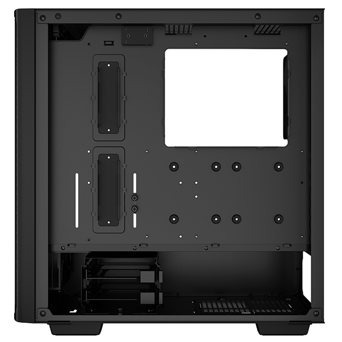 DeepCool CK560 3x120mm ARGB / 1x140mm Temperli Cam USB Type-C Siyah E-ATX Mid-Tower Gaming (Oyuncu) Kasa