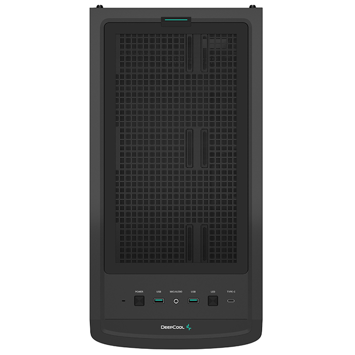 DeepCool CK560 3x120mm ARGB / 1x140mm Temperli Cam USB Type-C Siyah E-ATX Mid-Tower Gaming (Oyuncu) Kasa