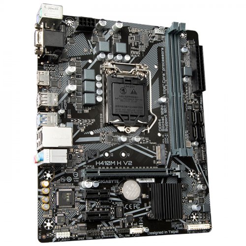 Gigabyte H410M H V2 Intel H470 Soket 1200 DDR4 2933MHz mATX Gaming (Oyuncu) Anakart