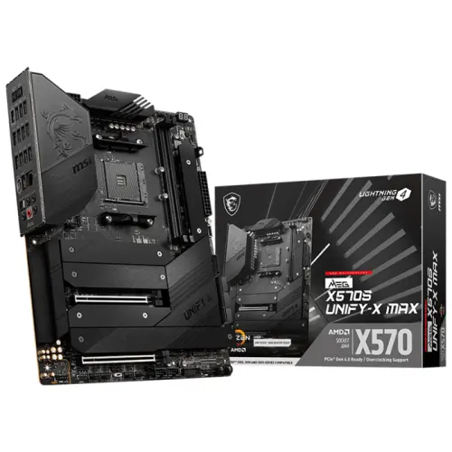 MSI MEG X570S UNIFY-X MAX AMD X570 Soket AM4 DDR4 5800(OC)MHz ATX Gaming (Oyuncu) Anakart