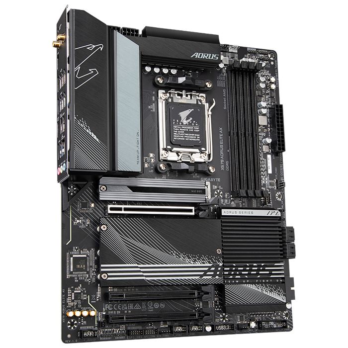 Gigabyte X670 Aorus Elite AX AMD X670 Soket AM5 DDR5 6666(OC)MHz ATX Gaming (Oyuncu) Anakart