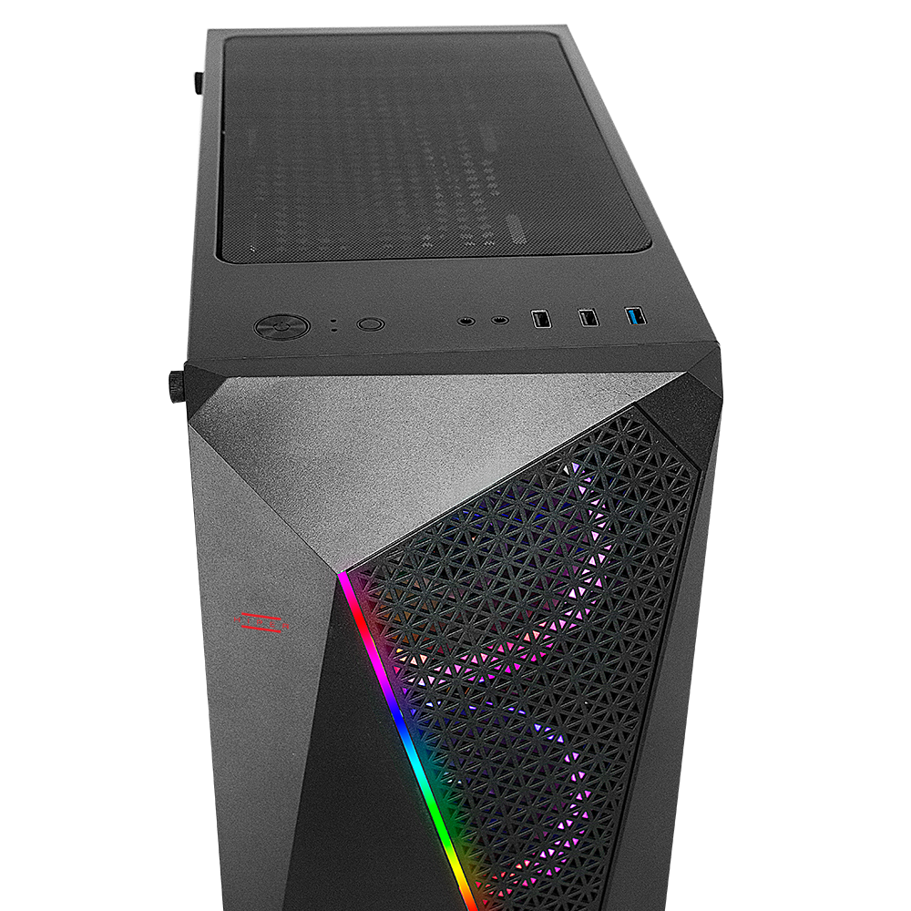 Hiper Lux 350W 3x120mm Rainbow Gaming ATX Kasa