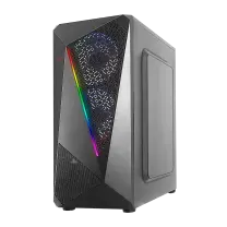 Hiper Lux 350W 3x120mm Rainbow Gaming ATX Kasa 