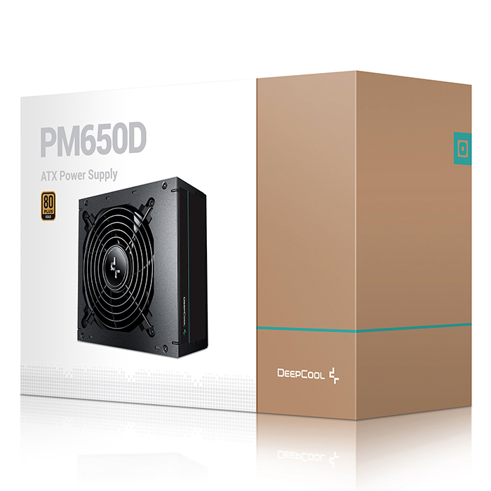 DeepCool PM-D Serisi PM650D 650W 80 Plus Gold 120mm Fan Power Supply