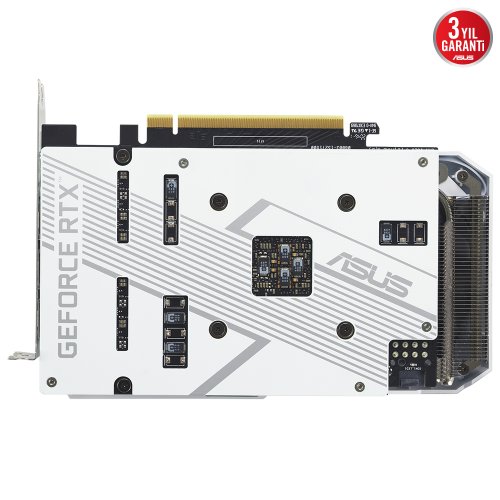 Asus Dual GeForce RTX 3060 White OC DUAL-RTX3060-O8G-WHITE 8GB GDDR6 128Bit DX12 Gaming (Oyuncu) Ekran Kartı