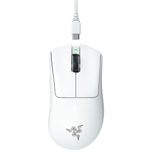 Razer DeathAdder V3 Pro White RZ01-04630200-R3G1 30000 DPI 5 Tuş Optik Beyaz Kablosuz Gaming (Oyuncu) Mouse