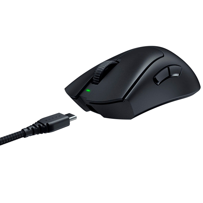 Razer DeathAdder V3 Pro Black RZ01-04630100-R3G1 30000 DPI 5 Tuş Optik Siyah Kablosuz Gaming (Oyuncu) Mouse