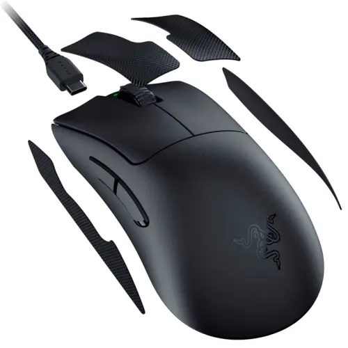 Razer DeathAdder V3 Pro Black RZ01-04630100-R3G1 30000 DPI 5 Tuş Optik Siyah Kablosuz Gaming (Oyuncu) Mouse