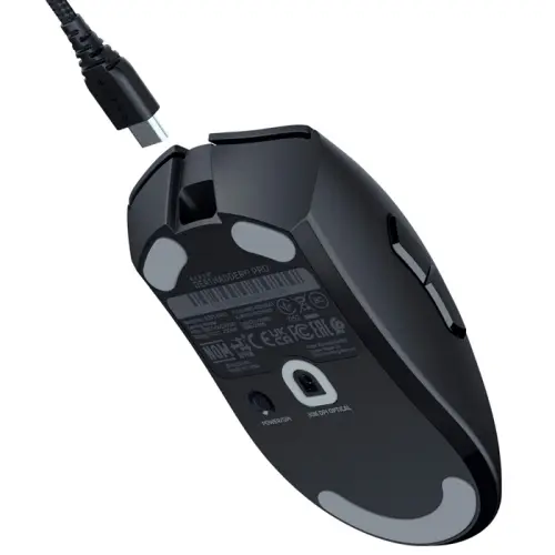 Razer DeathAdder V3 Pro Black RZ01-04630100-R3G1 30000 DPI 5 Tuş Optik Siyah Kablosuz Gaming (Oyuncu) Mouse