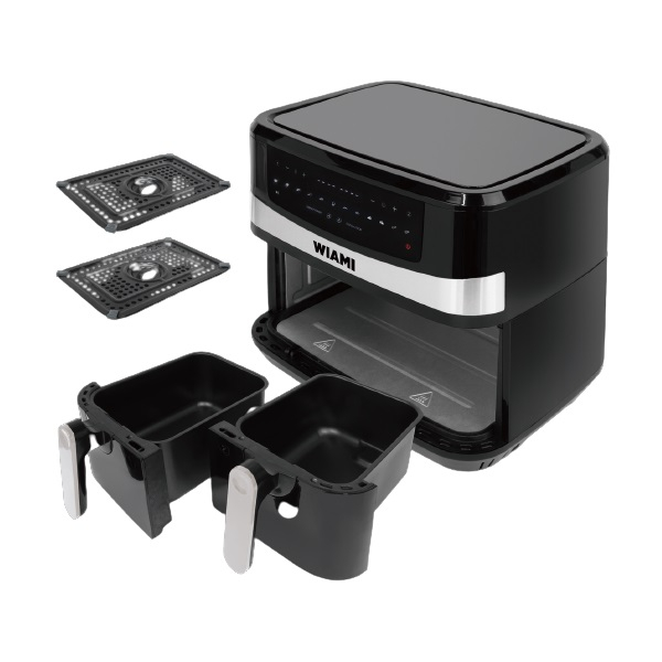 Wiami Air Fryer Çift Sepet 9L Fritöz