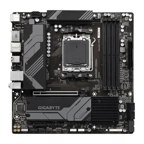 Gigabyte B650M DS3H AMD B650M-DS3H-DDR5 B650 Soket AM5 DDR5 6400MHz MATX Gaming (Oyuncu) Anakart