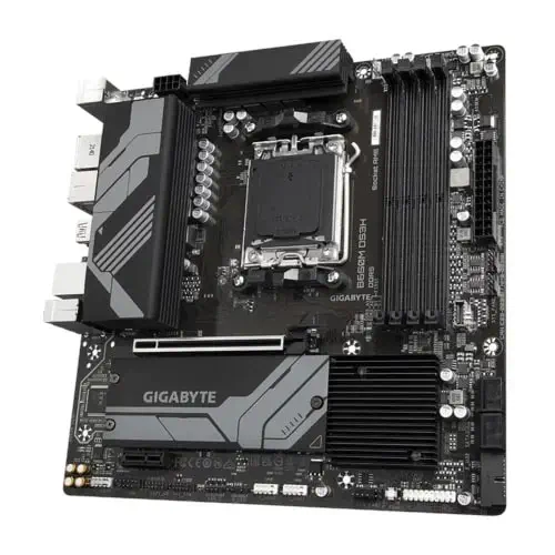 Gigabyte B650M DS3H AMD B650M-DS3H-DDR5 B650 Soket AM5 DDR5 6400MHz MATX Gaming (Oyuncu) Anakart