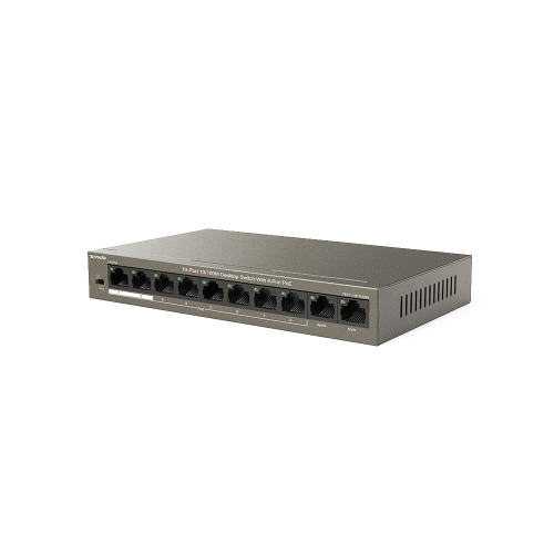 Tenda TEF1110P-8-63W 10 Port 10/100 Switch