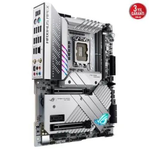 Asus ROG Maximus Z790 Apex Intel Z790 Soket 1700 DDR5 8000(OC)MHz ATX Gaming (Oyuncu) Anakart