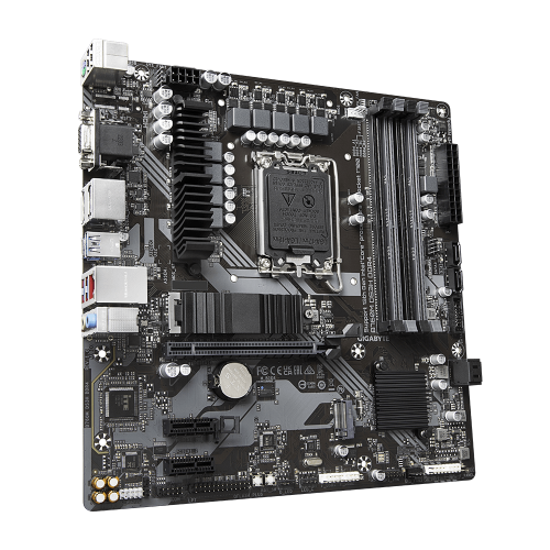 Gigabyte B760M-DS3H DDR4 Intel B760 Soket 1700 DDR4 5333MHz mATX Gaming (Oyuncu) Anakart