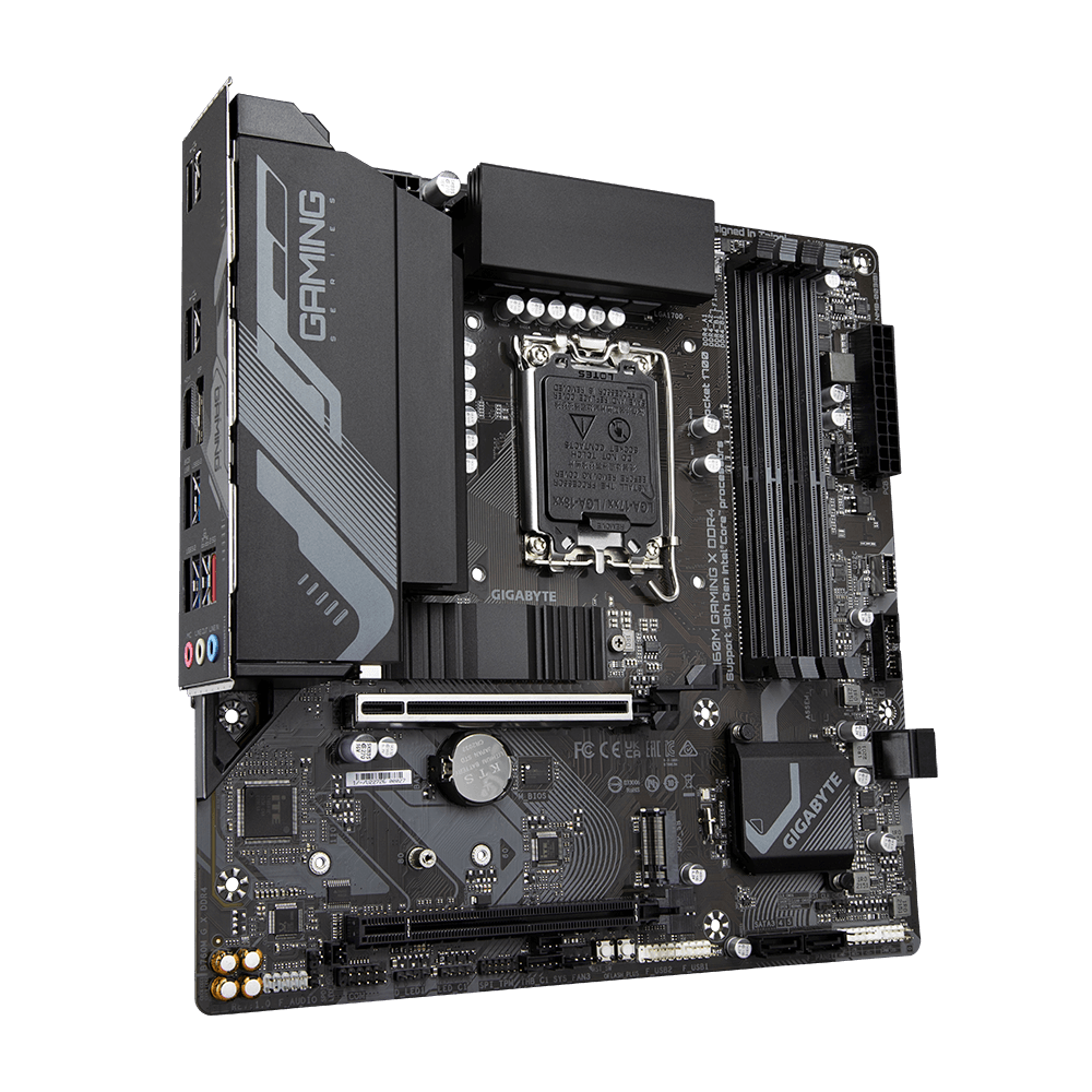 Gigabyte B760M-GAM-X-DDR4 Intel B760 Soket 1700 DDR4 4400MHz mATX Gaming (Oyuncu) Anakart