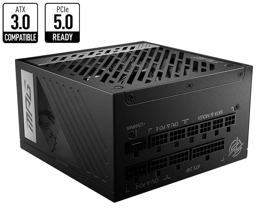 MSI MPG A1000G PCIE5 1000W 80+ Gold Full Modüler Power Supply