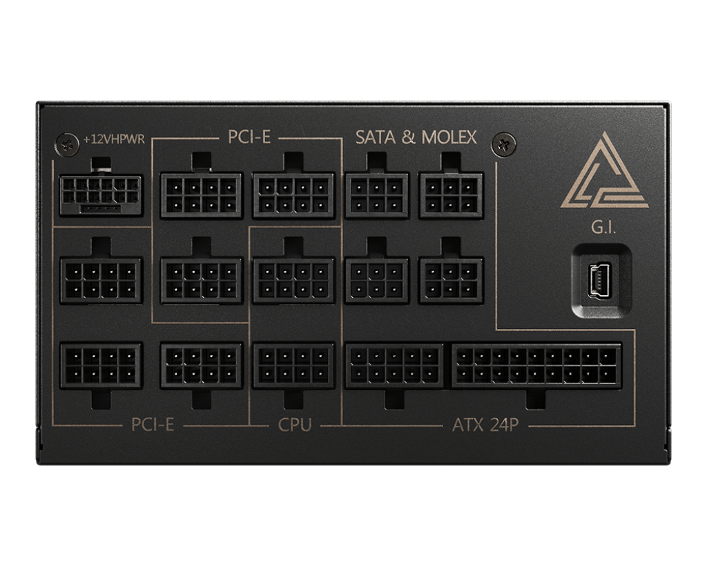 MSI MEG Ai1300P PCIE5 1300W 80+ Platinum Full Modüler Power Supply