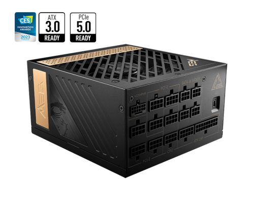 MSI MEG Ai1300P PCIE5 1300W 80+ Platinum Full Modüler Power Supply
