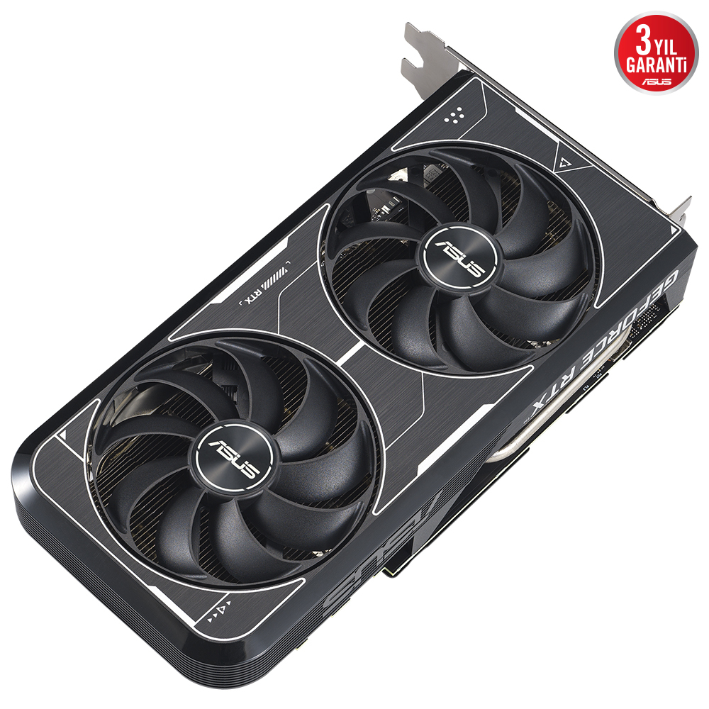 ASUS Dual GeForce RTX 3060 Ti OC DUAL-RTX3060TI-O8GD6X 8GB GDDR6X 256Bit DX12 Gaming (Oyuncu) Ekran Kartı