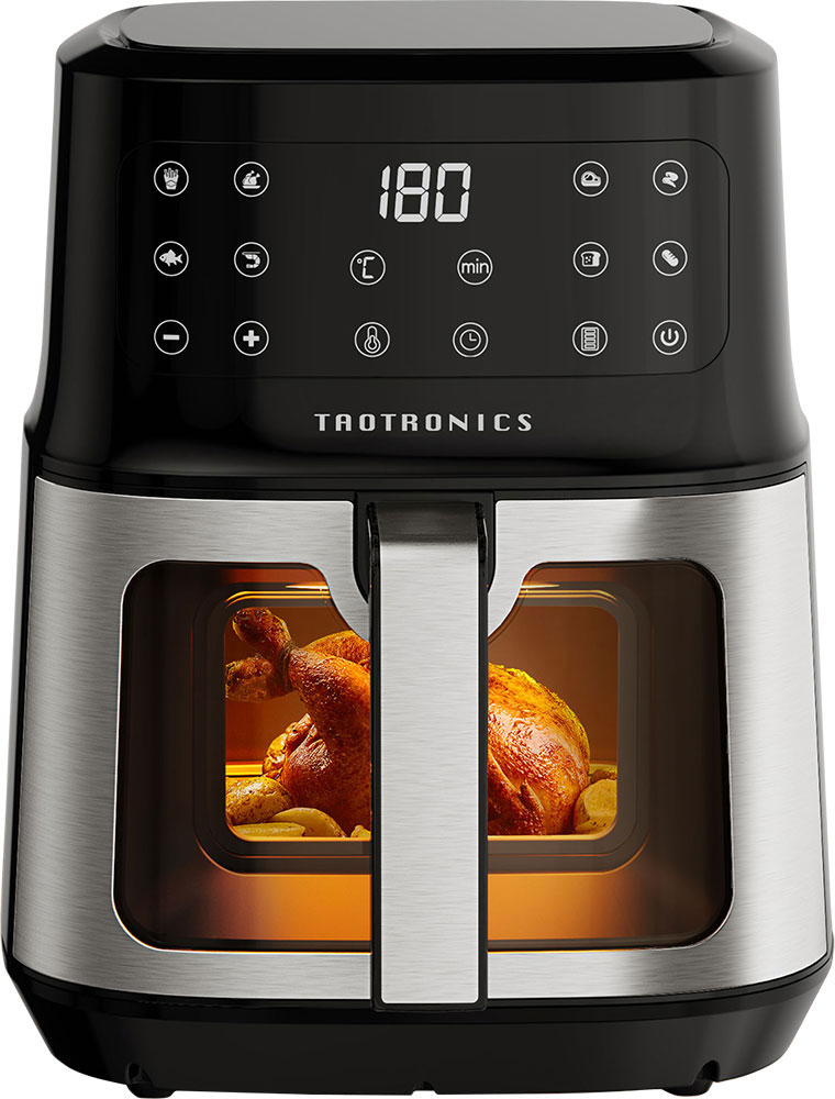 Taotronics TT-AF011 Air Fryer 5L 8 Işlevli Camlı Fritöz