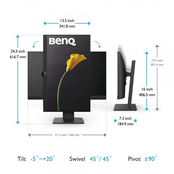 BenQ GW2485TC 24″ 5ms 75Hz IPS Full HD Monitör