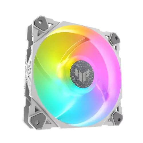 ASUS Tuf Gaming TF120 ARGB Beyaz Kasa Fanı