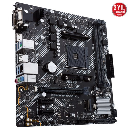 ASUS Prime B450M-K II AMD Soket AM4 DDR4 4400(OC)MHz Micro ATX Anakart