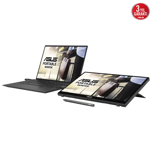 Asus ZenScreen Ink MB14AHD 14″ 5ms 60Hz Flicker Free IPS Dokunmatik Full HD Taşınabilir Monitör