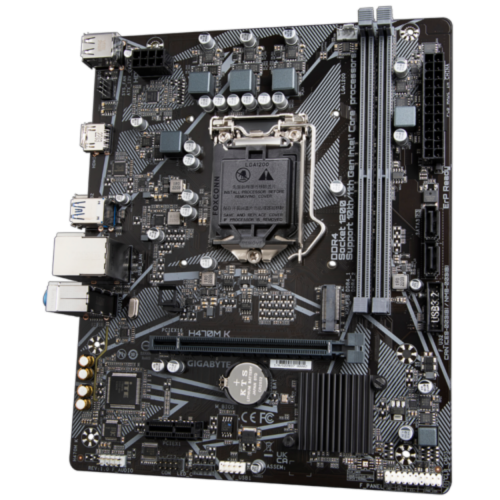 Gigabyte H470M K  Intel H470 Soket 1200 DDR4 2933MHz mATX Gaming (Oyuncu) Anakart