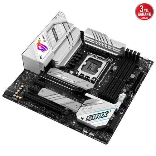 ASUS ROG Strix B760-G Gaming WIFI D4 Intel B760 Soket 1700 DDR4 5333(OC)MHz mATX Gaming (Oyuncu) Anakart