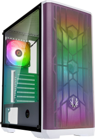 Bitfenix Nova Mesh NSE-300-WWGKP-4A Tempered Glass ARGB USB 3.0 ATX Beyaz Mor Mid Tower Kasa