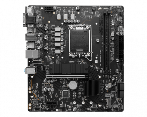 MSI Pro B760M-G DDR4 Intel B760 Soket 1700 DDR4 4800(OC)MHz mATX Gaming (Oyuncu) Anakart