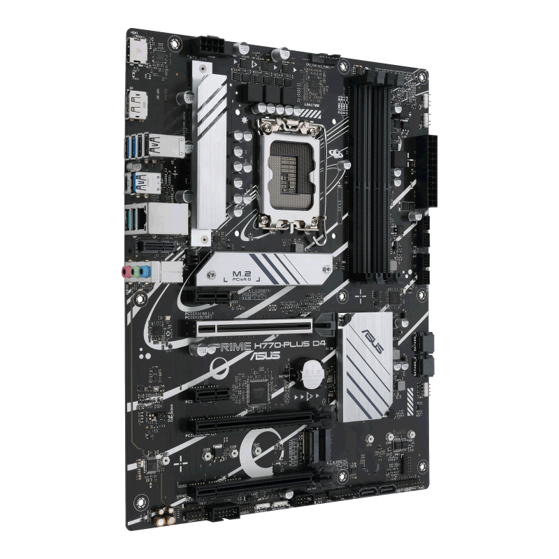 ASUS Prime H770-PLUS D4 Intel H770 Soket 1700 DDR4 5066(OC)MHz ATX Gaming (Oyuncu) Anakart