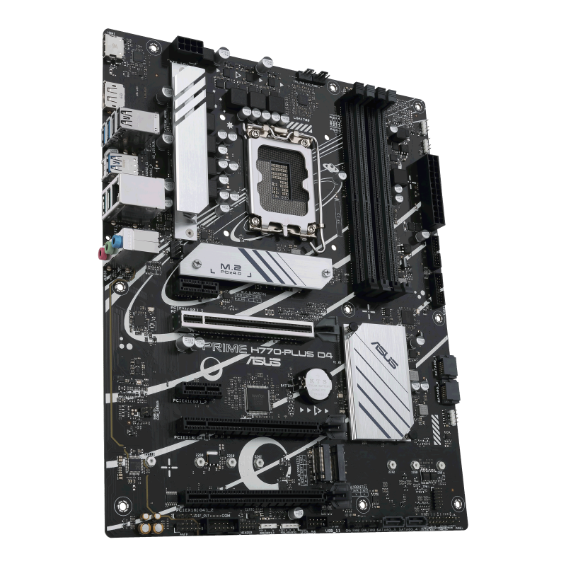 ASUS Prime H770-PLUS D4 Intel H770 Soket 1700 DDR4 5066(OC)MHz ATX Gaming (Oyuncu) Anakart