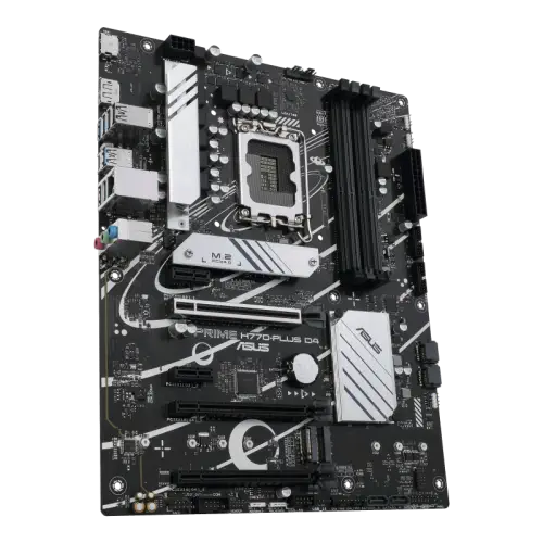 Asus Prime H770-PLUS D4 Intel H770 Soket 1700 DDR4 5066(OC)MHz ATX Gaming (Oyuncu) Anakart