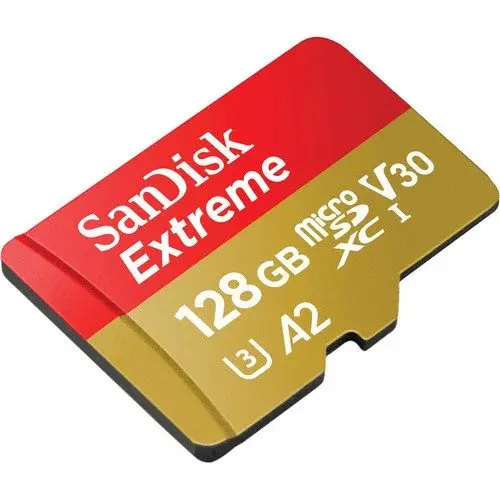 Sandisk Extreme 128GB SDSQXA1-128G-GN6MN 160MB/90MB/s  MicroSD Hafıza Kartı 